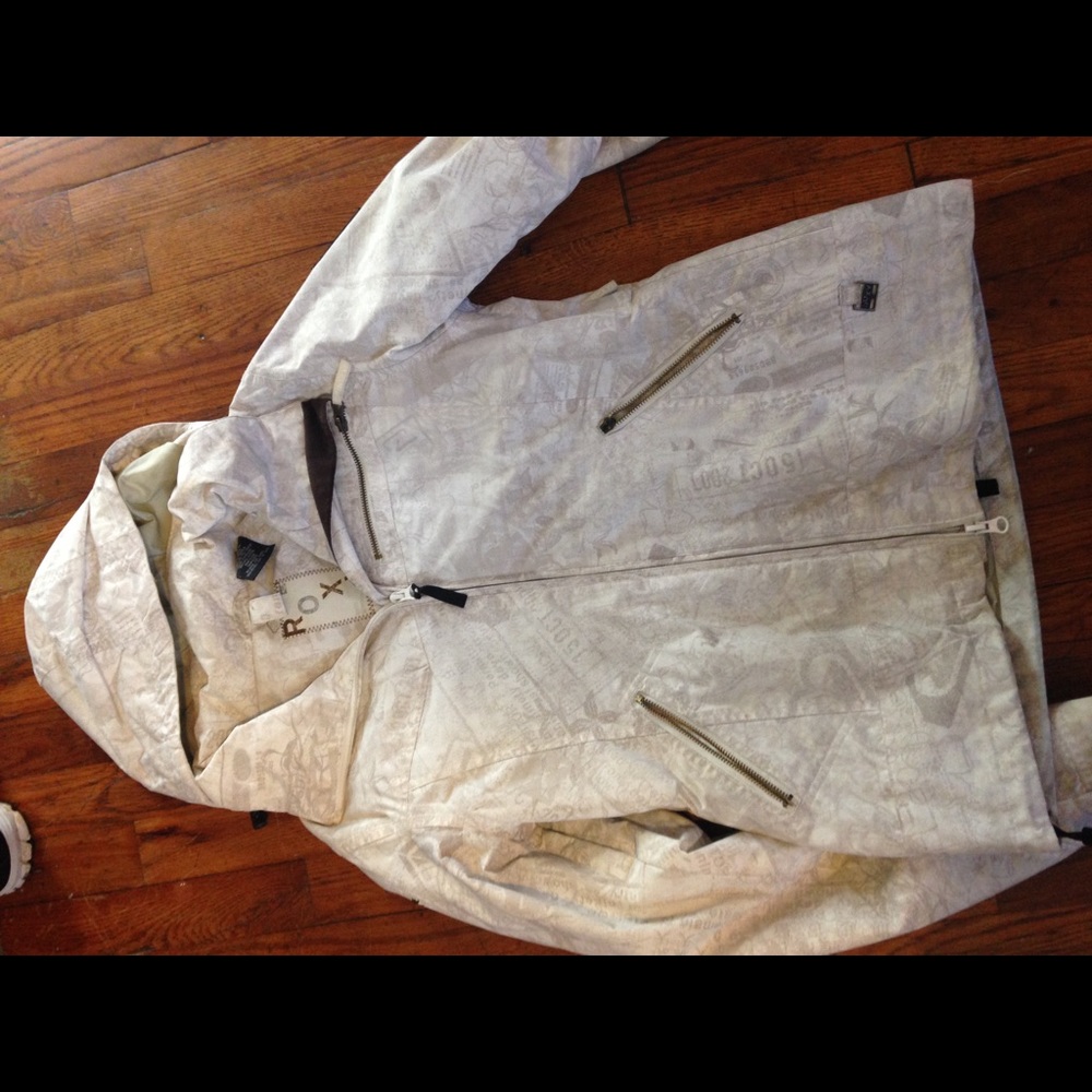 Roxy medium weight rain jacket